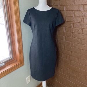 Theory Womens Dress Corporate Chic Cute Office Work Career Dress Size 10 Wool.